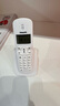 飞利浦（PHILIPS）无绳电话机 无线座机 子母机 办公家用 屏幕白色背光 持久待机 DCTG186（1+1）白色 实拍图