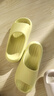 朴西新款EVA踩屎感厚底拖鞋女士居家室内情侣拖鞋男 薄荷绿 39-40 实拍图