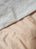 京东京造 60支长绒棉植素超柔贡缎 A类纯棉床单被套床上四件套 1.8米床 杏仁糖 实拍图