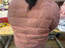 罗蒙儿童羽绒服校园服内胆男童女童秋冬季轻薄保暖内穿大童 粉色 150 实拍图
