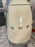 SMEG/斯麦格复古电热水壶KLF04烧水壶大容量家用不锈钢恒温养生壶泡茶热牛奶自动断电保温生日新年礼物 1.7L 奶白色 实拍图