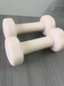 Keep 彩色浸塑哑铃 男女家用家庭健身肌肉塑形手臂轻重量樱粉 1kg*2 实拍图