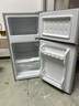 新飞冰箱小型租房用 一级能效冷 藏冷冻两用1-2人家用小冰箱 出租房双门电冰箱办公室两门 25年升级 76A128L一级能效【带净味盒】银 实拍图