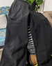京东京造风盾300软壳裤耐磨户外防风专业登山徒步裤 曜石黑-女款 L 实拍图