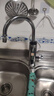 奥克斯（AUX）电热水龙头热水器加热水龙头快速热水变频恒温厨房下进水 【大屏数显】电镀银+漏保插头+万向喷头 实拍图