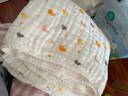全棉时代儿童浴巾纯棉透气纱布浴巾新生婴儿宝宝洗澡大毛巾小鸭子95*95cm 实拍图