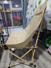 原始人（The Primitive）户外折叠椅露营椅子躺椅便携折叠月亮椅小凳子折叠凳钓鱼凳 加高旗舰款软包卡其【特粗钢管+绷带加固】 实拍图