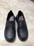意尔康男鞋秋季羊皮舒适一脚蹬皮鞋男软面套脚商务休闲鞋 59171W黑色 38 实拍图