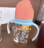 贝亲（Pigeon）PPSU双把手防胀气奶瓶240ml 丛林小兔 M号奶嘴 3月+ AA218 实拍图