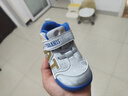 泰兰尼斯秋冬季新款学步鞋中高帮男宝宝鞋气泵防滑防踢机能鞋子 灰金 冬季加绒选大一码 21 鞋内长14.0cm适合脚长13.0 实拍图