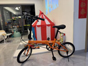 大行（DAHON）折叠自行车16英寸YUKI超轻迷你便携男女式通勤单车KT610 橙色  实拍图