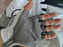 四万公里骑行半指手套运动健身户外登山透气减震防滑吸汗手套 蓝色 实拍图