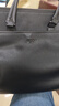 COW公文包头层牛皮男包大容量真皮男士手提包横款商务电脑背包8626黑 实拍图