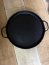 典匠平底煎锅28cm烧烤盘铸铁烤肉盘无涂层生铁锅牛排烙饼锅早餐煎蛋锅 实拍图