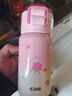 希乐儿童保温杯316不锈钢学生双饮水杯男女士户外便携吸管杯子 实拍图