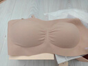 ubras虞书欣同款无尺码女士内衣无痕隐形无钢圈文胸罩冷桃粉 常规版 实拍图