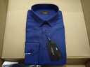 雅戈尔（YOUNGOR）长袖衬衫男DP免烫衬衫纯棉面料抗皱易打理新品 GLDP10171FFA藏青色 41 实拍图