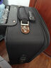 竹貂行李箱耐磨牛津布28英寸大容量男拉杆箱女万向轮旅行箱密码箱皮箱 黑色-耐磨牛津布 20英寸 【短期出行可选】 实拍图