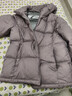 雅鹿三防免洗短款羽绒服女款2025年冬新款连帽蓄热保暖面包服京东自营 实拍图