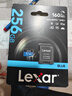 雷克沙（Lexar）256GB TF（MicroSD）存储卡 V30 A2 读160MB/s 游戏机平板行车监控录像内存卡 4K超清拍摄（BLUE） 晒单实拍图