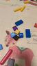 QZMEDU62粒大颗粒积木字母数字启蒙拼搭游戏儿童益智玩具男女孩生日礼物 实拍图