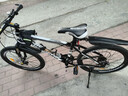 金武端自行车成人山地车公路赛车单车骑行变速超轻越野中学生初中青少年 尊享版-辐条轮-黑白色【铝架】 24寸24速 实拍图