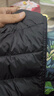 鸭鸭（YAYA）轻薄羽绒服女短款立领薄款秋冬保暖时尚休闲立领外套K 黑色 L 165 实拍图