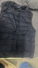 MUJI男式 轻量羽绒便携式 背心 男士羽绒马甲  深藏青色 XL 实拍图