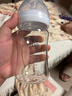 新安怡（AVENT）飞利浦新安怡 玻璃奶瓶宽口径240ml 自带1月+奶嘴 SCF679/13 实拍图