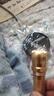 led手电筒强光usb充电超亮远射小迷你便携多功能家用灯 充电式（升级3600）大容量土豪金 实拍图