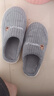 【福利价】小熊小兔棉拖秋冬季情侣保暖学生男拖鞋女居家棉拖鞋 小熊小兔棉拖-灰色 40-41 适合39-40 实拍图