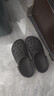 CROCS卡骆驰洞洞鞋贝雅男鞋女鞋轻便耐磨一脚蹬拖鞋休闲鞋|10126 黑色-001 39 (240mm) 实拍图