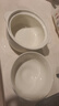 佩尔森奶油风陶瓷泡面碗带盖学生宿舍用酸奶碗可爱餐具碗筷套装 实拍图