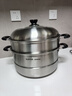 苏泊尔SUPOR 好帮手304不锈钢双层复底32cm蒸锅汤锅高拱盖蒸笼SZ32B5 实拍图