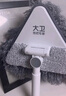 大卫三角擦平板拖把杆长伸缩106-160cmP21长绒毛静电吸附灰尘 实拍图