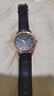 【网红爆款】商务腕表石英运动表休闲皮带男女手表 黑色 实拍图