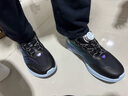 安踏儿童运动鞋男女大童跑步鞋25年秋冬季旋钮扣加厚密网犟弹驭风跑鞋 【防风加密网男】黑/蓝/银5567-3 39 鞋内长24.5cm 实拍图