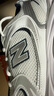 NEW BALANCE NB530官方老爹鞋男鞋女鞋复古情侣网鞋秋冬透气百搭休闲运动鞋 白色 MR530SG 【建议拍小半码】 41.5 (脚长26cm尺码详询客服) 实拍图