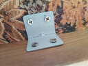 格玛斯（gemasp） 格玛斯直角固定片不锈钢角码L型角铁加固90度三角支架 21号37*30*1（10个装） 实拍图