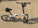 喜德盛折叠自行车25款W5变速 6速 月光白 20英寸 实拍图