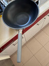 三禾0涂层炒锅无涂层不粘锅304钛不锈钢电磁炉通用炒菜锅30cmLC30S16 实拍图