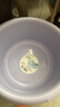 茶花（CHAHUA） 脸盆塑料盆大号加厚加深塑料洗脚盆家用学生宿舍洗衣盆 紫色 36cm 加厚加深 实拍图