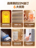 美的（Midea）【白玉】取暖器/电暖器/电暖气家用/烤火炉/13片节能速热/电热油汀/油酊/加热器/烘衣加湿HYX22N 实拍图