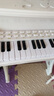 迪漫奇儿童早教神器电子琴钢琴玩具可弹奏音乐初学者带座椅圣诞生日礼物 实拍图