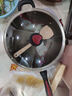 炊大皇炒锅不粘锅少油烟平底多用煎炒锅36cm电磁炉通用健康CKN4636BF 实拍图