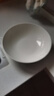 随机陶瓷餐具盲盒米饭碗面碗汤碗系列碗餐具陶瓷碗瓷器加厚隔水炖 纯白横纹7英寸碗4只 实拍图