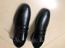 孚尼奴皮鞋男正装年轻人休闲商务男士工作鞋英伦风青年西装黑色男鞋 商务黑（高阶版） 鞋底有改进 42 实拍图