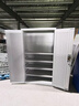 信京工具柜车间重型储物柜带挂板铁皮柜加厚工厂收纳柜 灰白网四板 实拍图