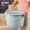 本迪家用加深洗脚桶17L洗脚足浴盆塑料泡脚桶水桶单个装颜色随机 实拍图