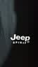JEEP SPIRIT吉普短袖T恤男夏季男士修身上衣翻领POLO打底衫男装 黑色 M 实拍图
